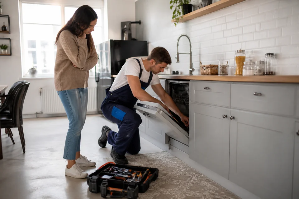 Bulaşık makinesi yerinde teknik servis